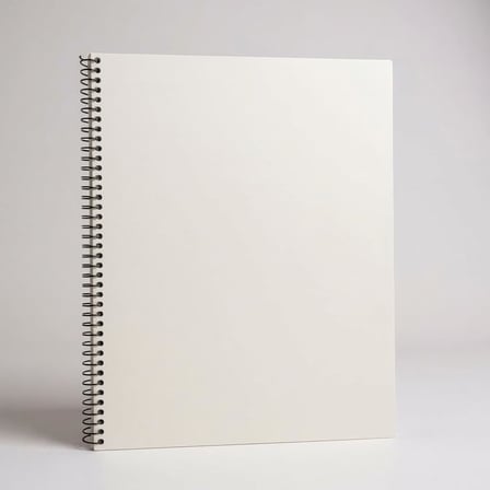 A4 Boyutunda Şeffaf Kapağa Sahip Yırtılmaz Su Geçirmez Spiralli 60 Yapraklı Defter, Ofis İçin İdeal