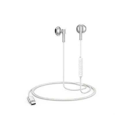 Ttec Rio Fit Style USB-C Stereo Mikrofonlu Kulakiçi Kablolu Kulaklık Beyaz 2KMM20B