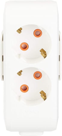 VİKO Multi-Let 2li Topraklı Kablolu Ç.K 5mt Priz