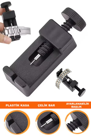 Metal Saat Kordonu Bakla Kısaltma Kordon Boy Küçültme Pim Sökme Aparatı BAKLA