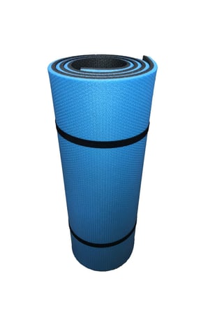 Mobee 10 Mm Pilates Minderi Yoga Matı 180x60 Cm Mavi Mat