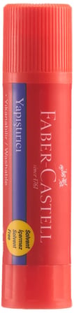 Faber-Castell Stick Yapıştırıcı, 10 gr, Kolay Uygulama, Hızlı Kuruma, Kuvvetli Tutuculuk