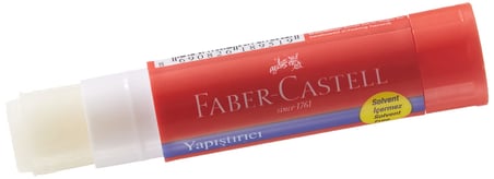 Faber-Castell Stick Yapıştırıcı, 10 gr, Kolay Uygulama, Hızlı Kuruma, Kuvvetli Tutuculuk