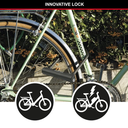 MASTER LOCK U-lock [tuş kilidi] [braketli] 8170EURDPRO - bisikletler için ideal
