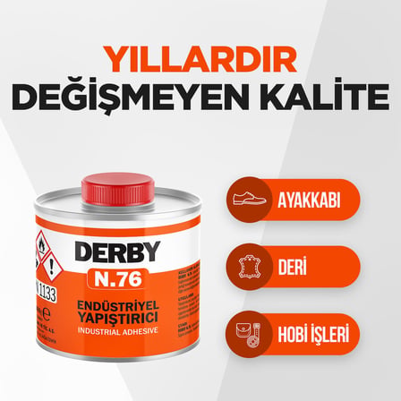 Derby N.76/2 Teneke Kontakt Yapıştırıcı - Net 400g