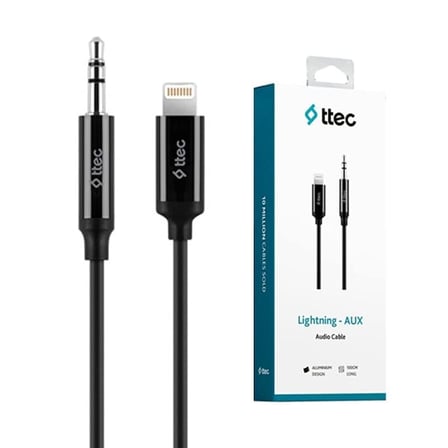 Ttec Aux to Lightning iPhone Ses Kablosu 100 cm - 2DK42S