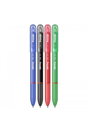 Rotring Gel 0.7 Jel Kalem Seti 4'lü, Kırmızı-Mavi-Siyah-Yeşil