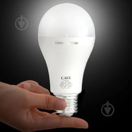 Şarjlı LED Ampul 9W 6400K Beyaz Işık