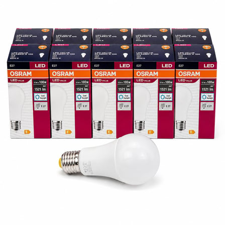 OSRAM LED Value Classic A100 E27 LED Ampul 13W 1521 Lümen 100W Eşdeğeri Uzun Ömürlü Enerji