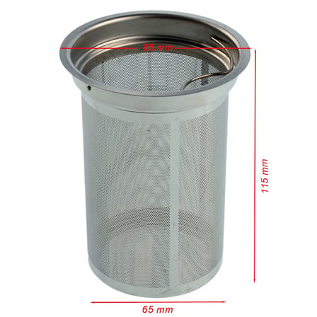 Kg-Part Çay Makinesi Metal Demlik Süzgeci 6.5 x 11.5 cm