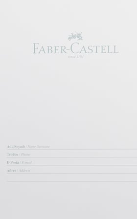 Faber-Castell Anadolu Mirası Spiralli Defter, A4, 100 Yaprak, 70g Kağıt, Çizgili