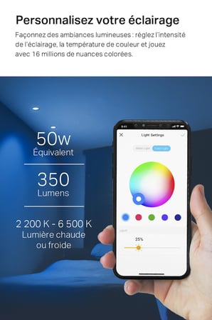 Tapo L630, Ayarlanabilir Parlaklık, Çok Renkli, GU10 Lamba Tabanı, Uzaktan Kumanda, Enerji Tasarrufu