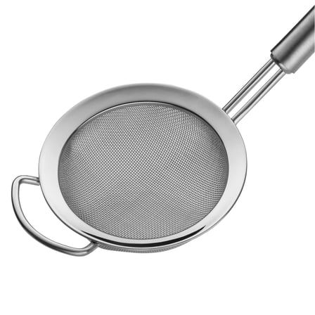 WMF Profi Plus 8 cm Mutfak Süzgeci, Tel Örgülü, Cromargan® Yüksek Kaliteli Yarı Mat Paslanmaz Çelik