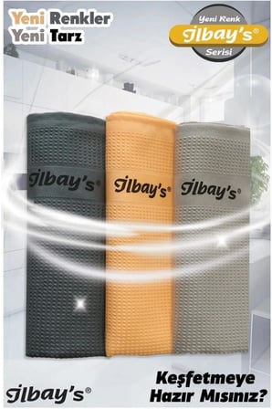 Lexroo İlbay's Mikrofiber Temizlik Bezi 42x68 cm 3'lü Yeni
