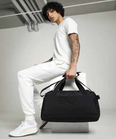 PUMA PUMA BUZZ Small Sports Bag Unisex Yetişkin Spor Çantası PUMA Black Tek Beden