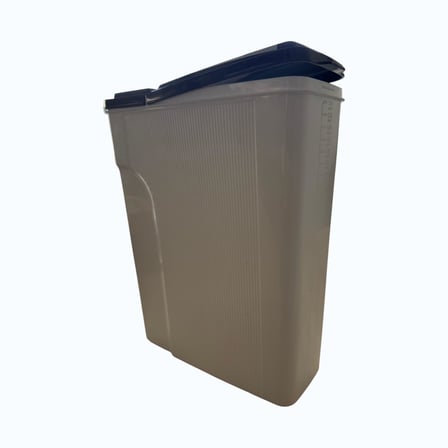 Mama Saklama Kabı, 5.8 LT, Kedi ve Köpek için, Hava Geçirmez Kapaklı, BPA İçermez, 25x10x30.8 cm