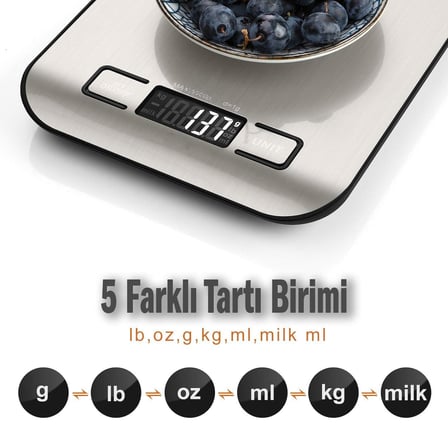 Orret Home Dijital Mutfak Terazisi
