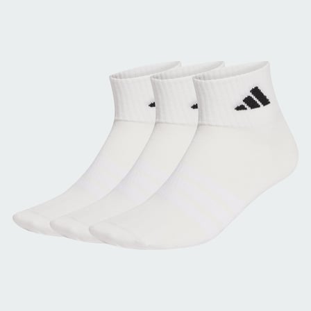 adidas T ESS ANK 3P Unisex Yetişkin Çorap WHITE/WHITE/BLACK M