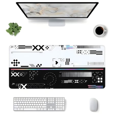 Desenli Baskılı Model Black Deer XXL Gaming Mouse Pad 90x40 cm