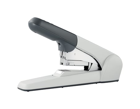 Leitz ekstra güçlü düz zımba, 60 yaprak kağıt için, Zımba teli, ergonomik tasarım, gümüş, 55520084