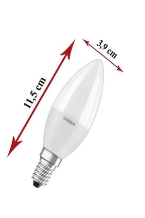 Osram Ledvalue 75W (60W) 3 Lü Led Mum Ampul Beyaz - 6500K E14