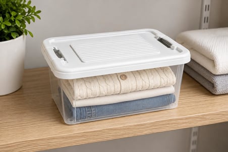 Premium Kapaklı Saklama Kabı – Kilitlenebilir Çok Amaçlı Düzenleyici Kutu – BPA Free