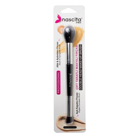 Nascita Professional Çift Taraflı Makyaj Fırçası (Aydınlatıcı & Kapatıcı) - 495