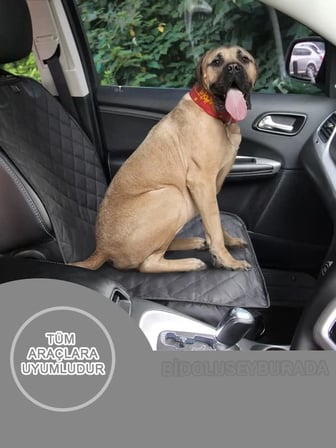 Markaflex Kedi Köpek Araba Koltuğu Kılıfı Araba Oto Araç Koltuk Kılıfı Örtüsü Sıvı Su Geçirmez