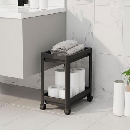 Deconox 2 Katlı Tekerlekli Tezgah Altı Düzenleyici, Mutfak, Banyo