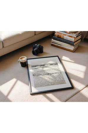 Fark Tanıtım Neutral Wall Art Çerçevesiz Poster, Modern Dekoratif Çerçevesiz Poster, Tablo