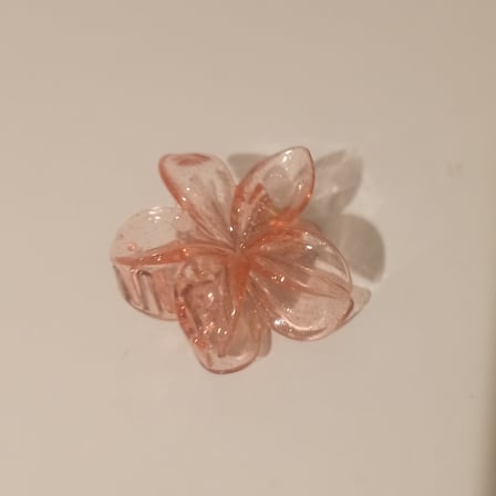 Lexroo Lotus Saç Tokası – Büyük Boy 8 cm, Tekli Saç Tokası, Lotus Çiçeği Tasarımı