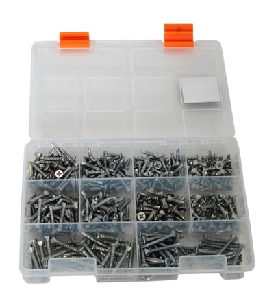 Netzerkoz All Essential Fasteners 420'li Akıllı Havşa Başlı Vida Seti–10 Çeşit Matkap Uçlu –takım