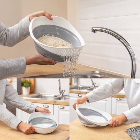 Deconox Katlanabilir Pratik Pirinç, Mercimek Süzgeci