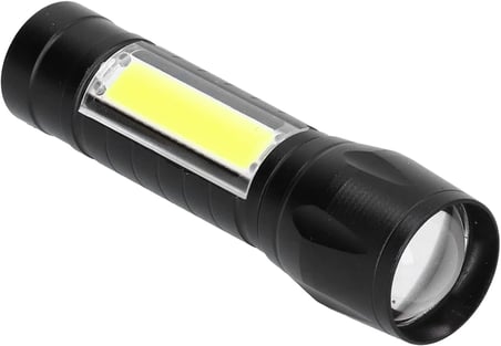 Lexroo Taktikal Led USB ŞARJLI Ultra Güçlü Mini Boy El Feneri [Enerji Sınıfı A++]