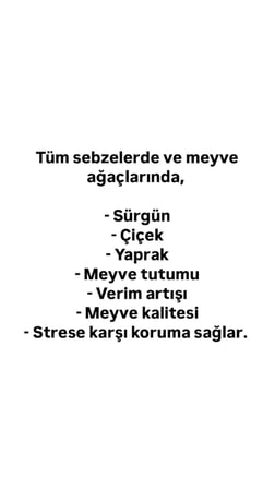 Tüm Sebze Meyve Ağaçları Çiçeklendirici Yaprak Coşturucu Zeytin Bağ Fındık 1 Lt Bitki Besini