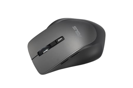 ASUS WT425 Kablosuz Fare, 1000dpi ve 1600dpi Modları ile (SİYAH- Gri)