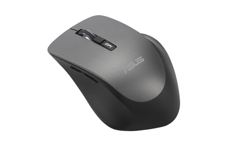 ASUS WT425 Kablosuz Fare, 1000dpi ve 1600dpi Modları ile (SİYAH- Gri)