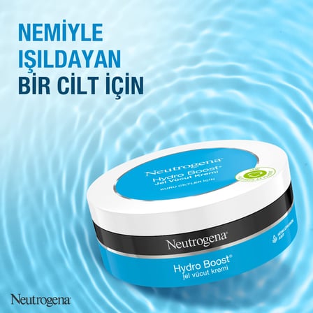 Neutrogena Hydro Boost Hızlı Emilen Vücut Kremi Kavanoz Hyalüronik Asit İçerikli Nemlendirici Jel