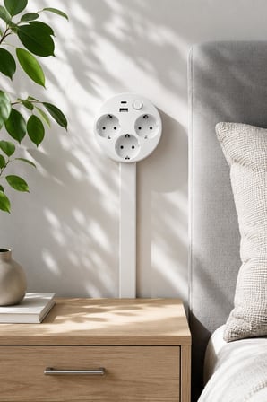 Enshall Protech 3580W Fonksiyonel Duvar Prizi