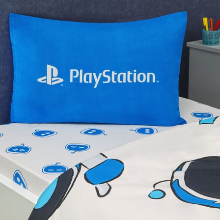 Taç Lisanslı Playstation Astrobot Tek Kişilik Pamuk Nevresim Takımı