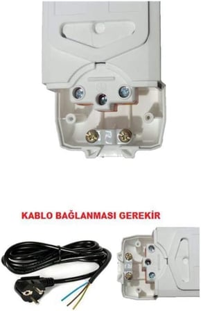 Viko Multi-Let Siyah Altılı Priz Anahtarlı Toprak Klemensli Çocuk Korumalı