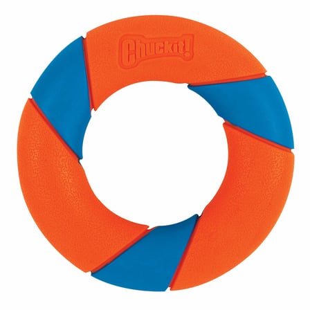 Chuckit! Ultra Ring Kauçuk Köpek Oyuncağı – Yüksek Görünürlük, Uzun Ömürlü Çiğneme Oyuncağı