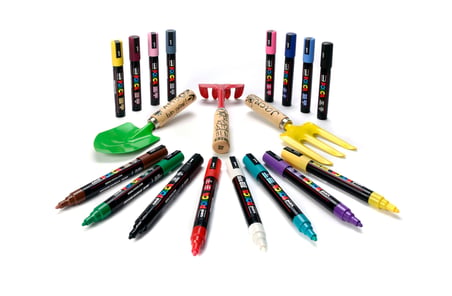 Posca UNI Set PC 3M Basic - 8 keçeli kalem, A-1