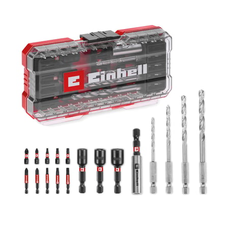 Einhell Orijinal S-CASE 18 Parça Darbeli Aksesuar Seti 49108709