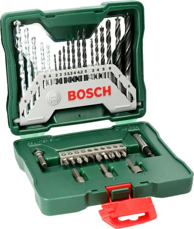 Bosch X/Line 33 Parça Aksesuar Seti, Matkap Ucu ve Vidalama Ucu Seti, Çantalı