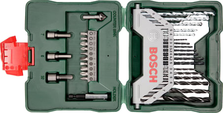 Bosch X/Line 33 Parça Aksesuar Seti, Matkap Ucu ve Vidalama Ucu Seti, Çantalı
