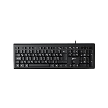 Lecoo KB101 USB Kablolu Türkçe F Klavye Siyah
