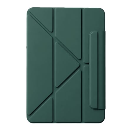 Lexroo iPad 2025 10.9 10.Nesil (A16) Edz Manyetik Standlı Tablet Kılıfı - Koyu Yeşil