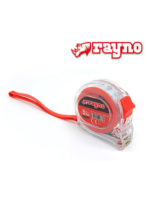 RAYNO Şeffaf Şerit Metre 5m x 19mm - 11511