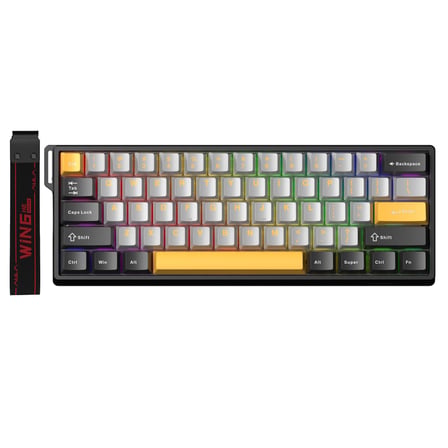 Aula Win60 He Max Manyetik Klavye Rapid Trigger Wing Chun Switch 8000Hz RGB TKL Hot Swap Oyuncu
